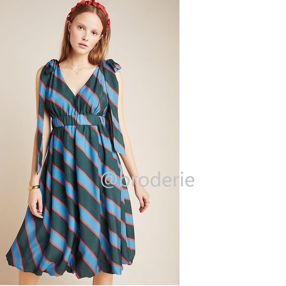 NEW Anthropologie Monaco Midi Dress - Picture 5 of 6